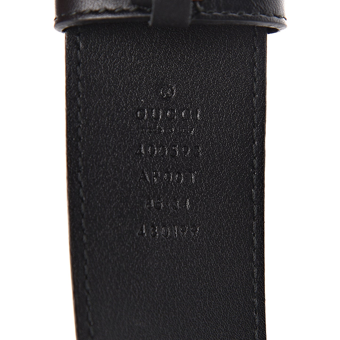 Calfskin Double G 40mm Belt 85 34 Black
