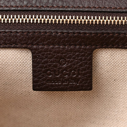 Gucci Monogram Large New Bamboo Top Handle Bag Brown 6 of 11