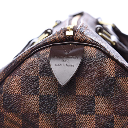Louis Vuitton Damier Ebene Speedy 30 7 of 15