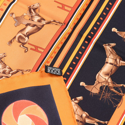 Hermes Silk Sequences Scarf 90 4 of 4