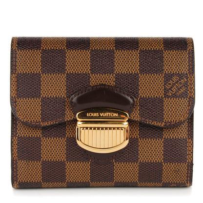 Louis Vuitton Damier Ebene Joey Wallet 1 of 8
