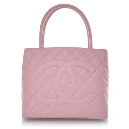Chanel Caviar Medallion Tote Pink 1 of 8