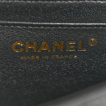 Chanel Caviar Quilted Mini Top Handle Rectangular Flap Black 6 of 13