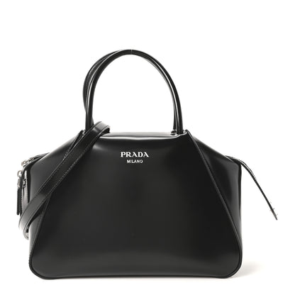 Prada Spazzolato Small Supernova Handbag Black 1 of 10