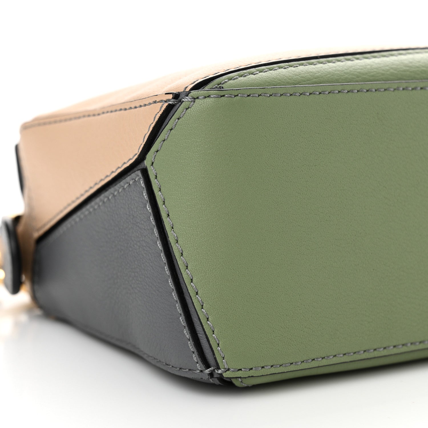 Loewe Calfskin Mini Puzzle Bag Asphalt Grey Nude 9 of 10