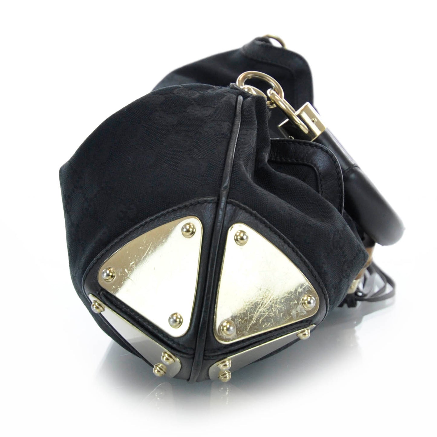 Monogram Medium Indy Hobo Black