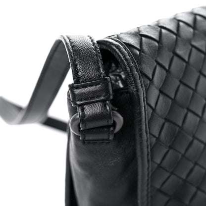 Bottega Veneta Nappa Intrecciato Flap Crossbody Black 13 of 13
