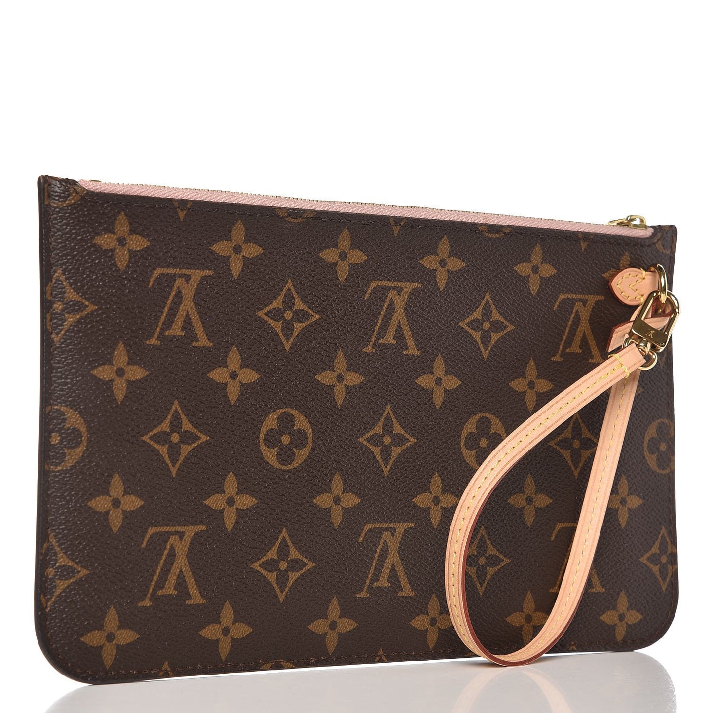 Monogram Neverfull MM GM Pochette Rose Ballerine