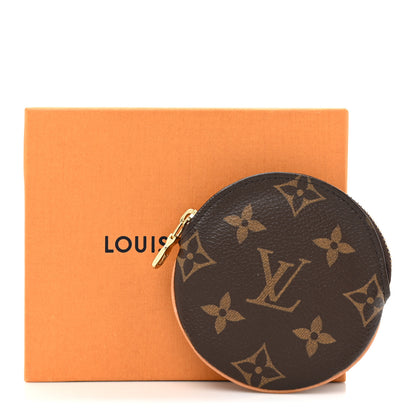 Louis Vuitton Monogram Round Coin Purse 9 of 9