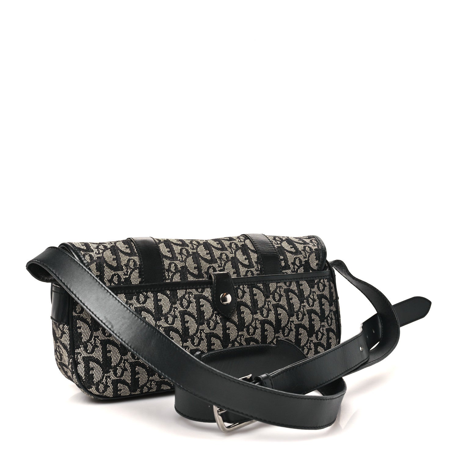 Christian Dior Monogram Messenger Black 3 of 12