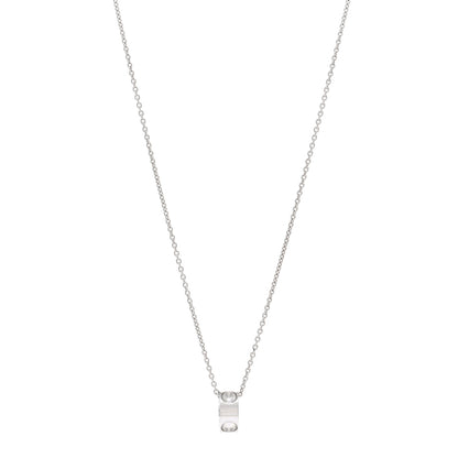 Louis Vuitton 18K White Gold Empreinte Pendant Necklace 1 of 5