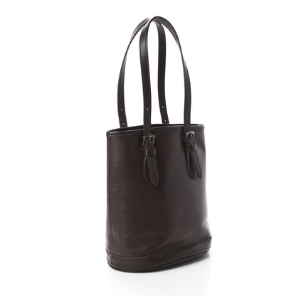 Louis Vuitton Epi Petit Bucket 23 Moka 3 of 10
