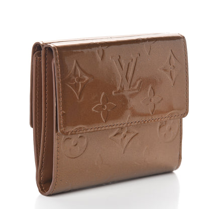 Louis Vuitton Vernis Elise Wallet Bronze 2 of 5