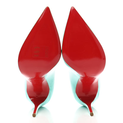 Christian Louboutin Patent Pigalle Follies 100 Pumps 37.5 Opaline 5 of 8
