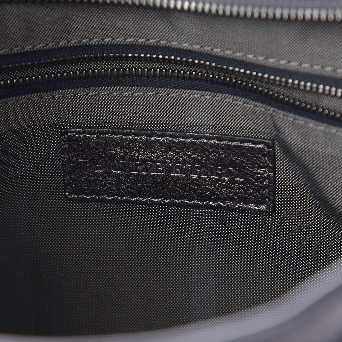 Metallic Calfskin Shoulder Bag Anthracite