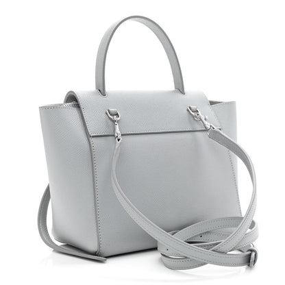 Celine Grained Calfskin Nano Belt Bag Mineral 3 of 11