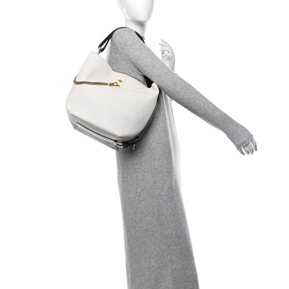 Givenchy Grained Calfskin Medium GV Bucket Bag White 2 of 9