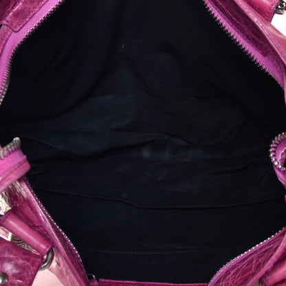 Balenciaga Agneau Giant 21 Silver Hardware City Magenta 4 of 9