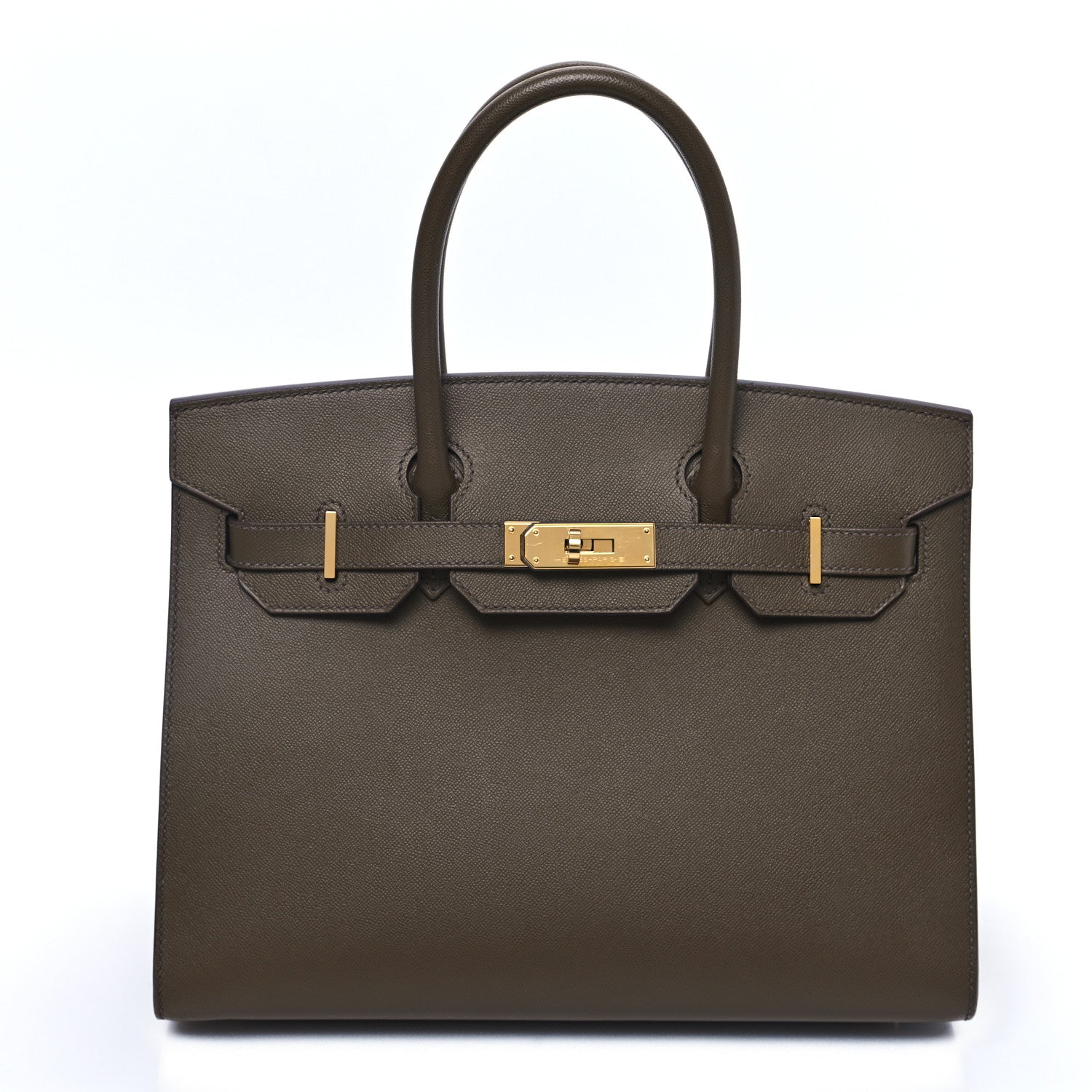 Hermes Madame Calfskin Birkin Sellier 30 Toundra 1 of 13
