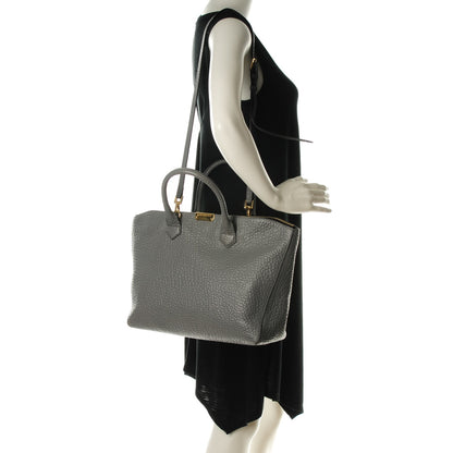 Burberry Heritage Grain Medium Dewsbury Tote Grey 2 of 10