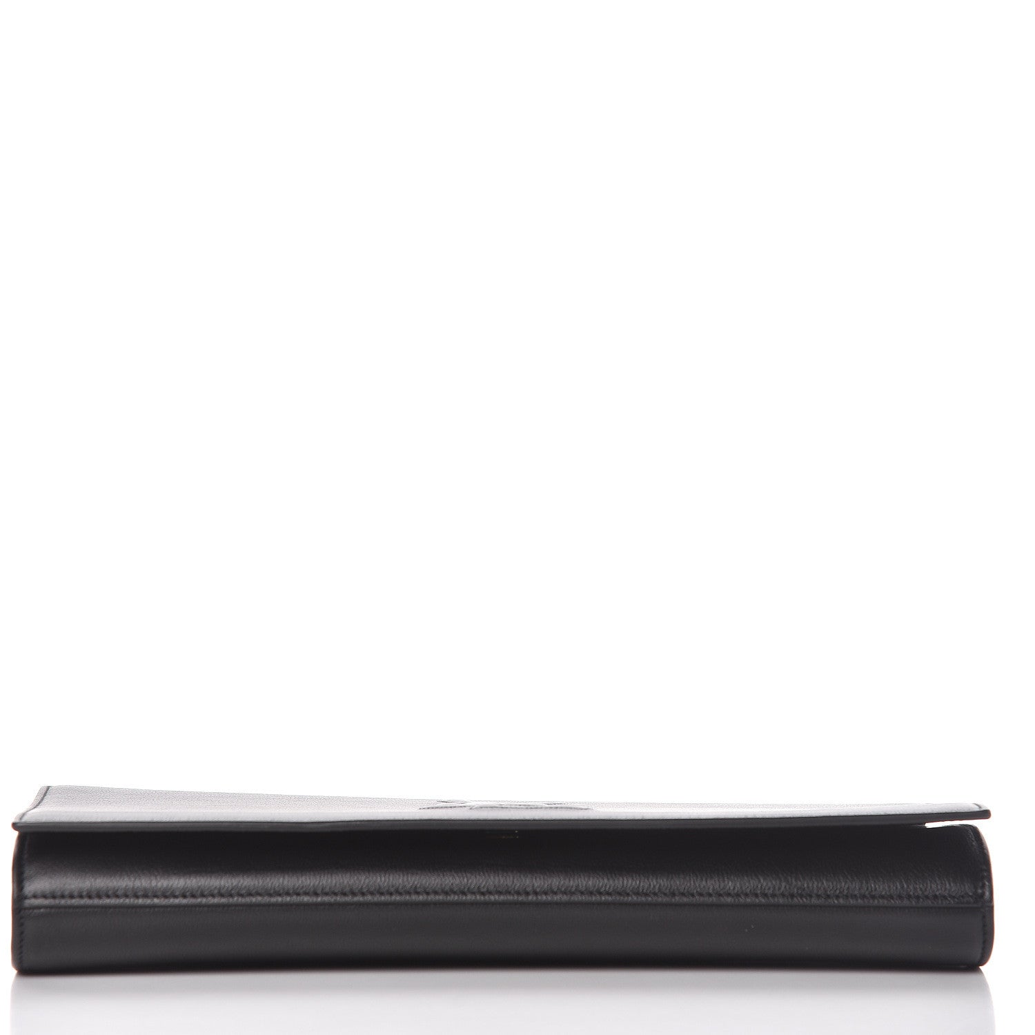 Saint Laurent Calfskin Monogram Large Belle De Jour Clutch Black 11 of 12