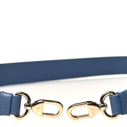 Christian Dior Lambskin My ABCDior Lady Dior Shoulder Strap Denim Blue 3 of 3