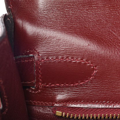 Hermes Box Kelly Retourne 32 Rouge H 8 of 40