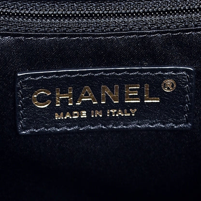 Chanel Caviar Quilted Grand Shopping Tote GST Black 7 of 8