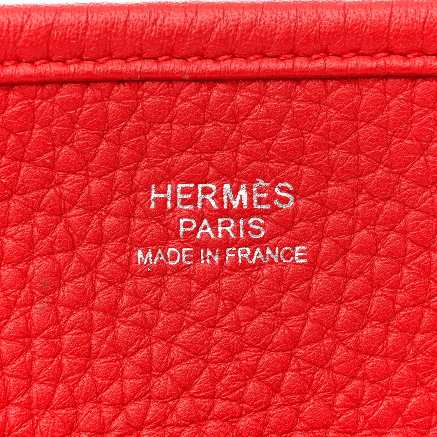 Hermes Taurillon Clemence Evelyne III PM Rouge Tomate 6 of 15