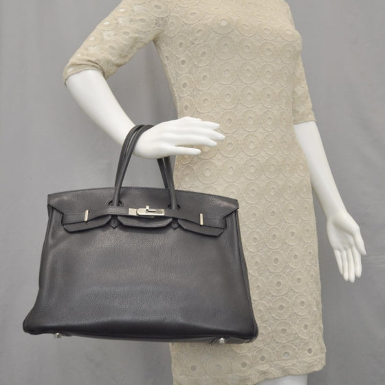 Taurillon Clemence BIRKIN 35 Black
