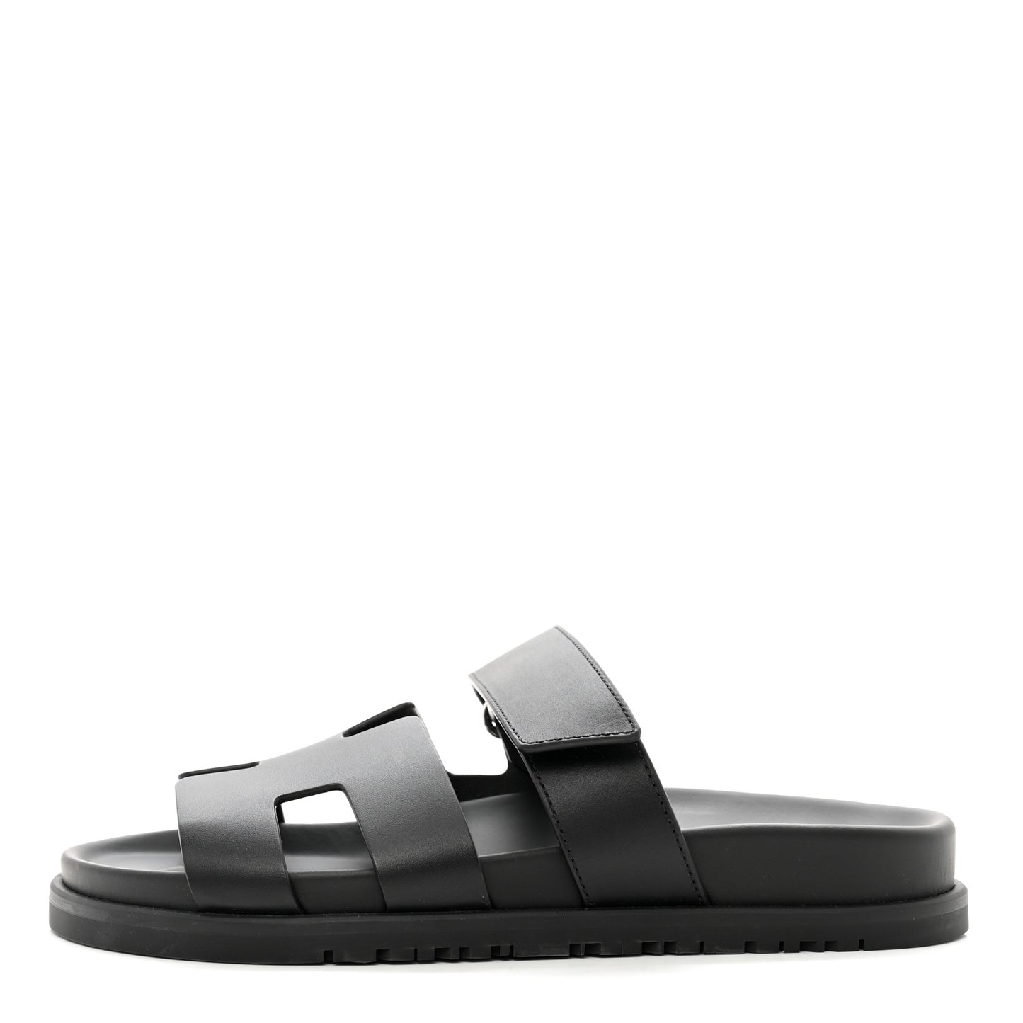Calfskin Womens Chypre Sandals 36 Black