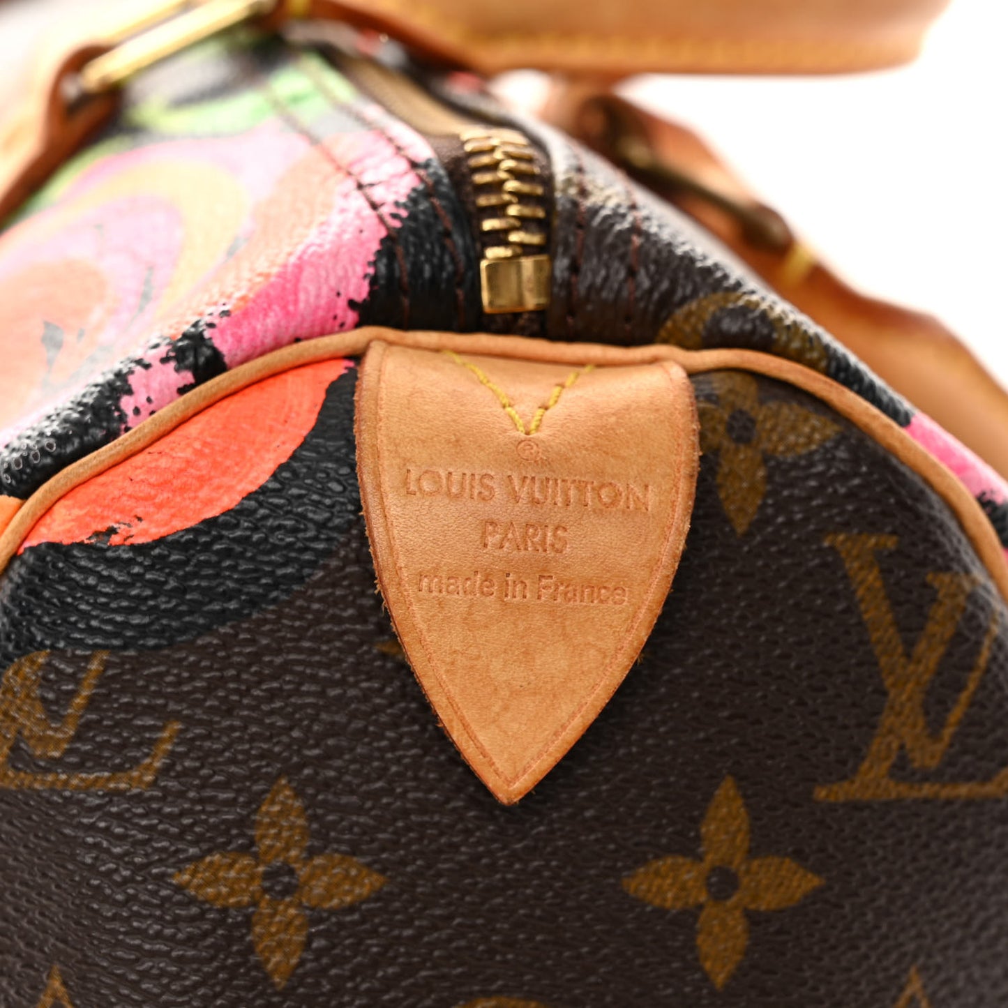 Monogram Roses Speedy 30