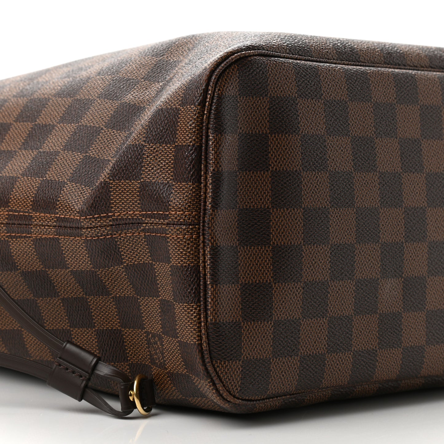 Damier Ebene Neo Neverfull MM Rose Ballerine