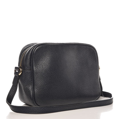 Gucci Pebbled Calfskin Small Soho Disco Bag Blue 3 of 16