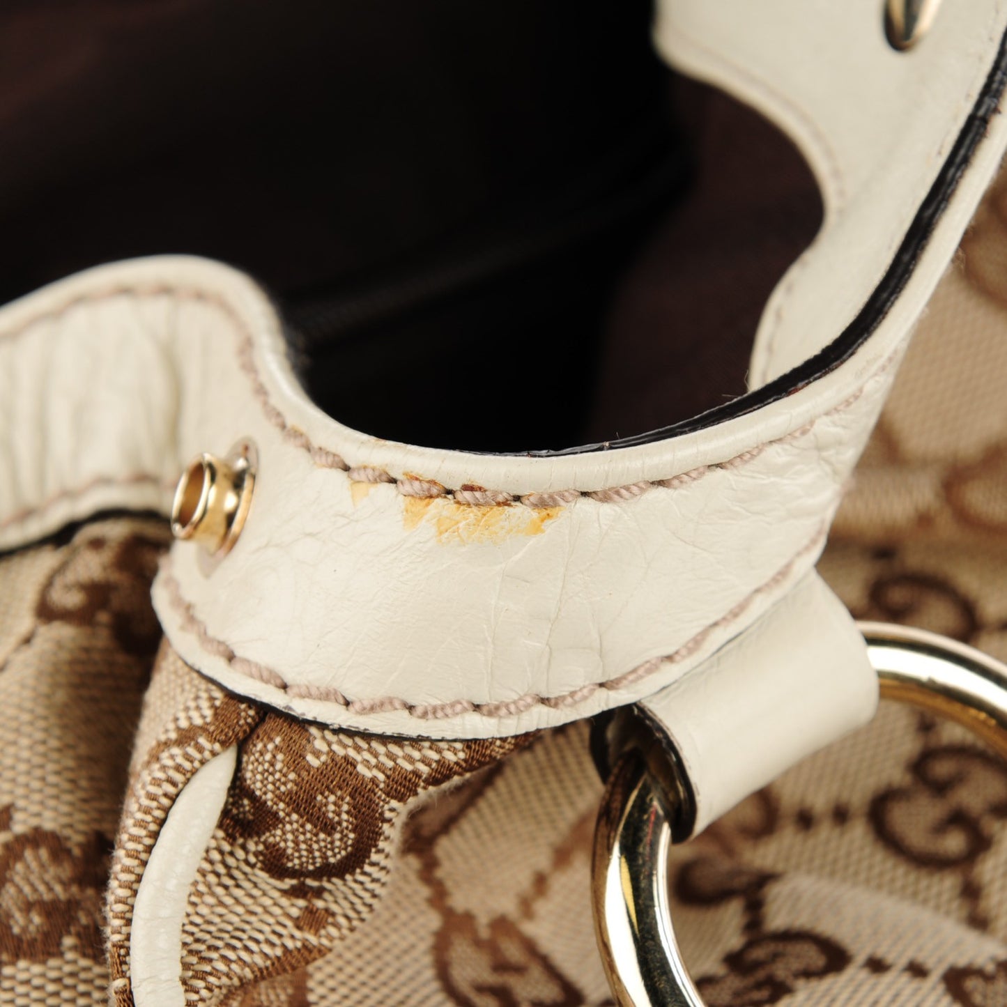 Monogram Medium Sukey Tote Off White