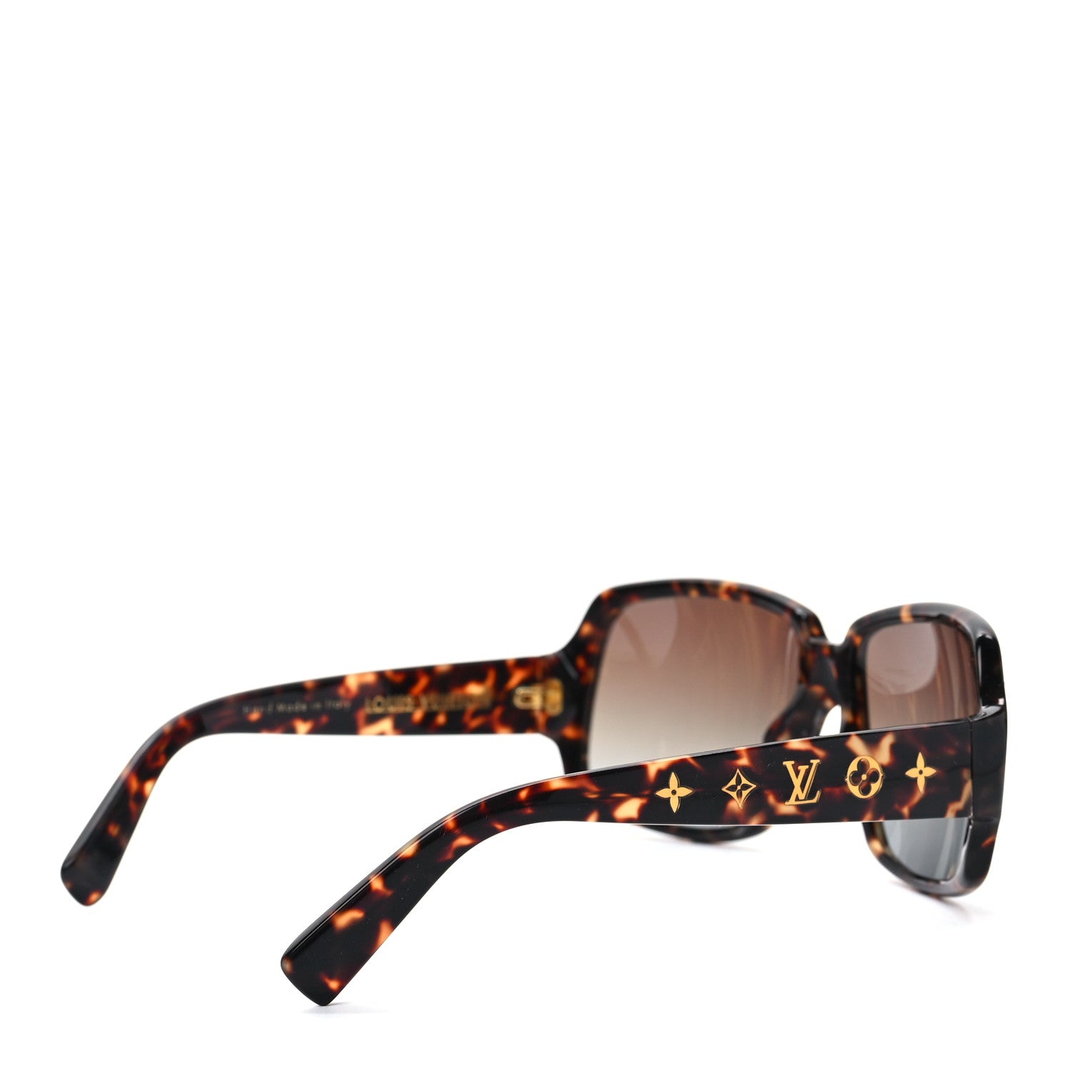 Louis Vuitton Dark Tortoise Obsession Carre Landscape Sunglasses 3 of 6