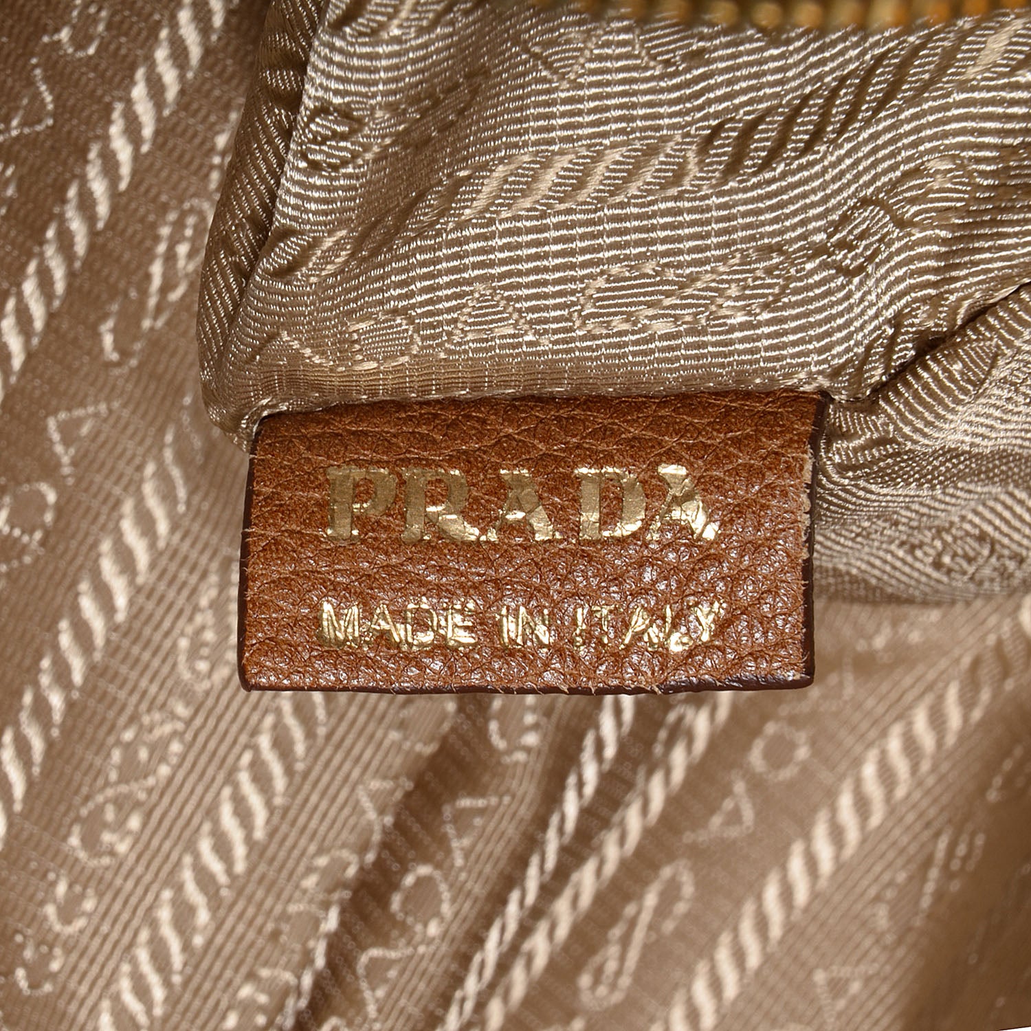 Prada Cervo Patchwork Fringe Dome Satchel Naturale 8 of 11