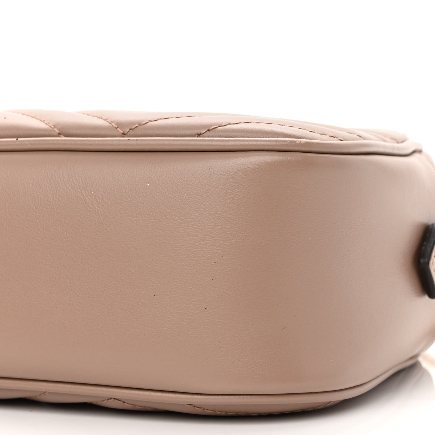 Calfskin Matelasse Small GG Marmont Chain Shoulder Bag Porcelain Rose