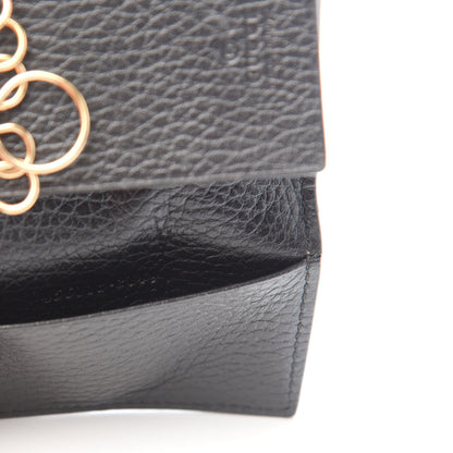 Gucci Dollar Calfskin GG Supreme Monogram GG Marmont 6 Key Holder Case Black Beige Ebony 7 of 8