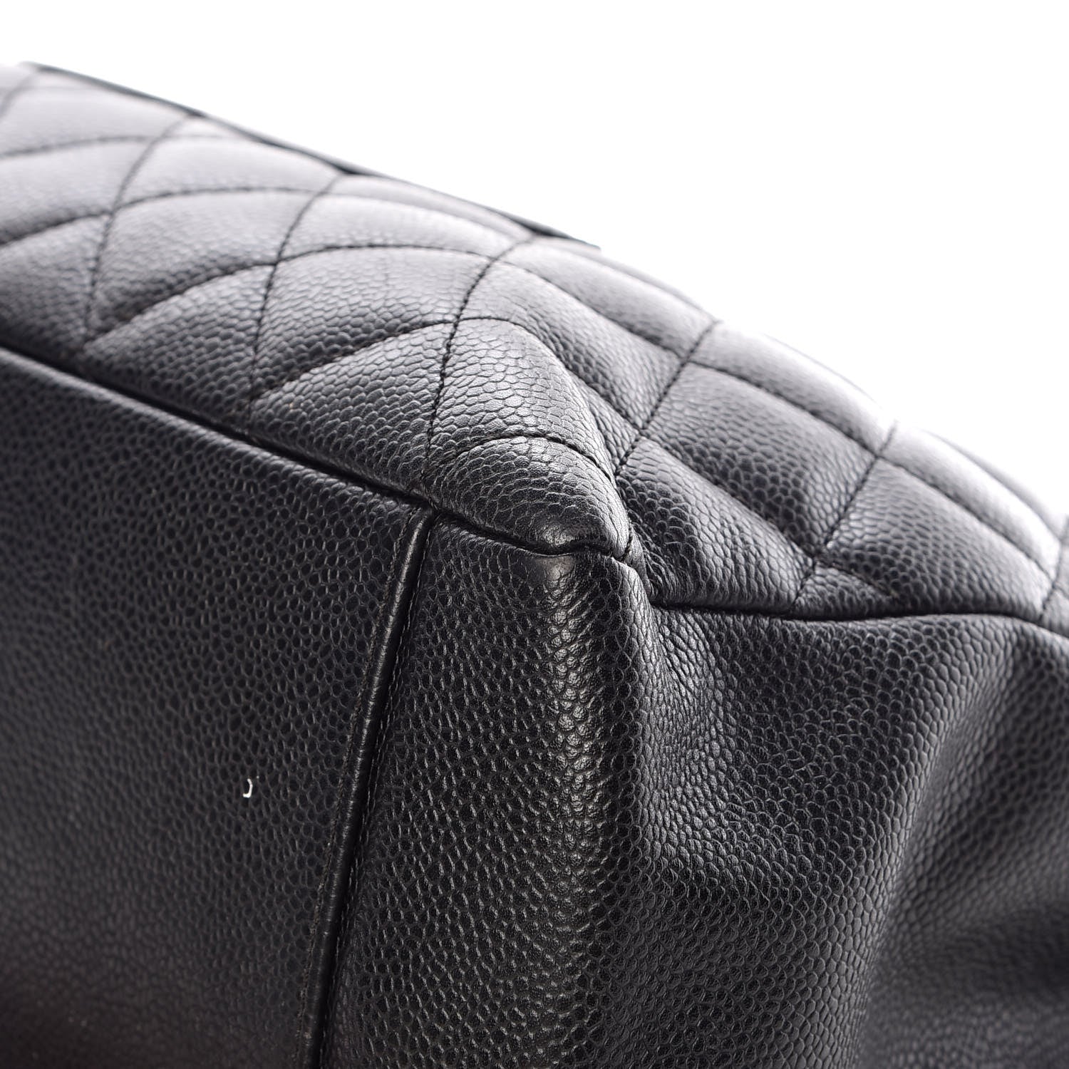 Chanel Caviar Quilted Grand Shopping Tote GST Black 10 of 16