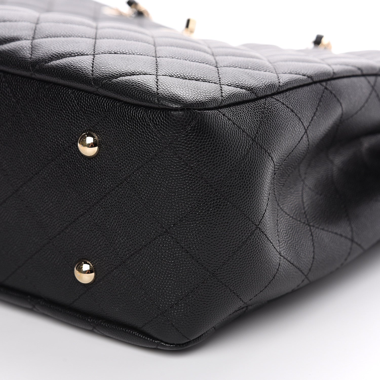 Chanel Caviar Quilted Large Shopping Tote Black 8 of 9