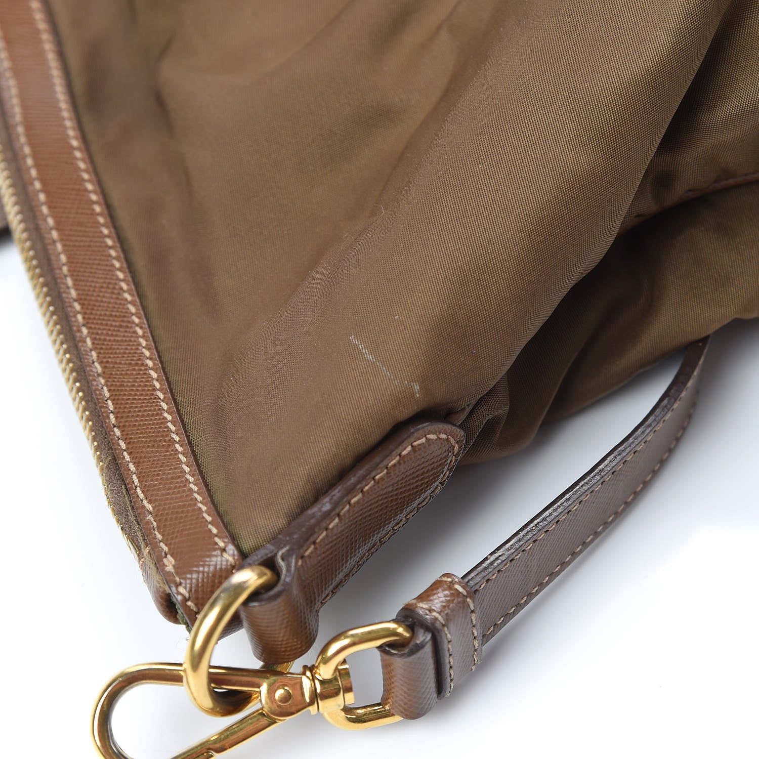 Prada Tessuto Nylon Jacquard Logo Tote Rovere 20 of 29
