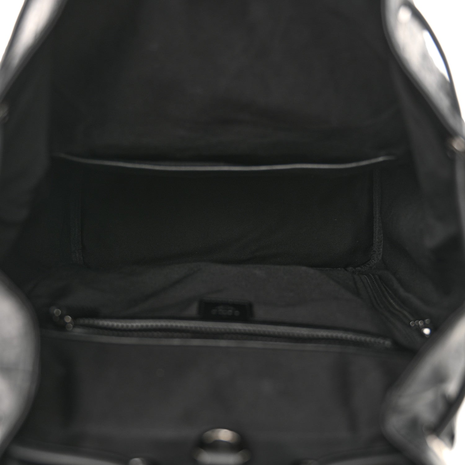 MCM Grained Calfskin Visetos Color Splash Brandenburg Backpack Black Orange Blue 5 of 10