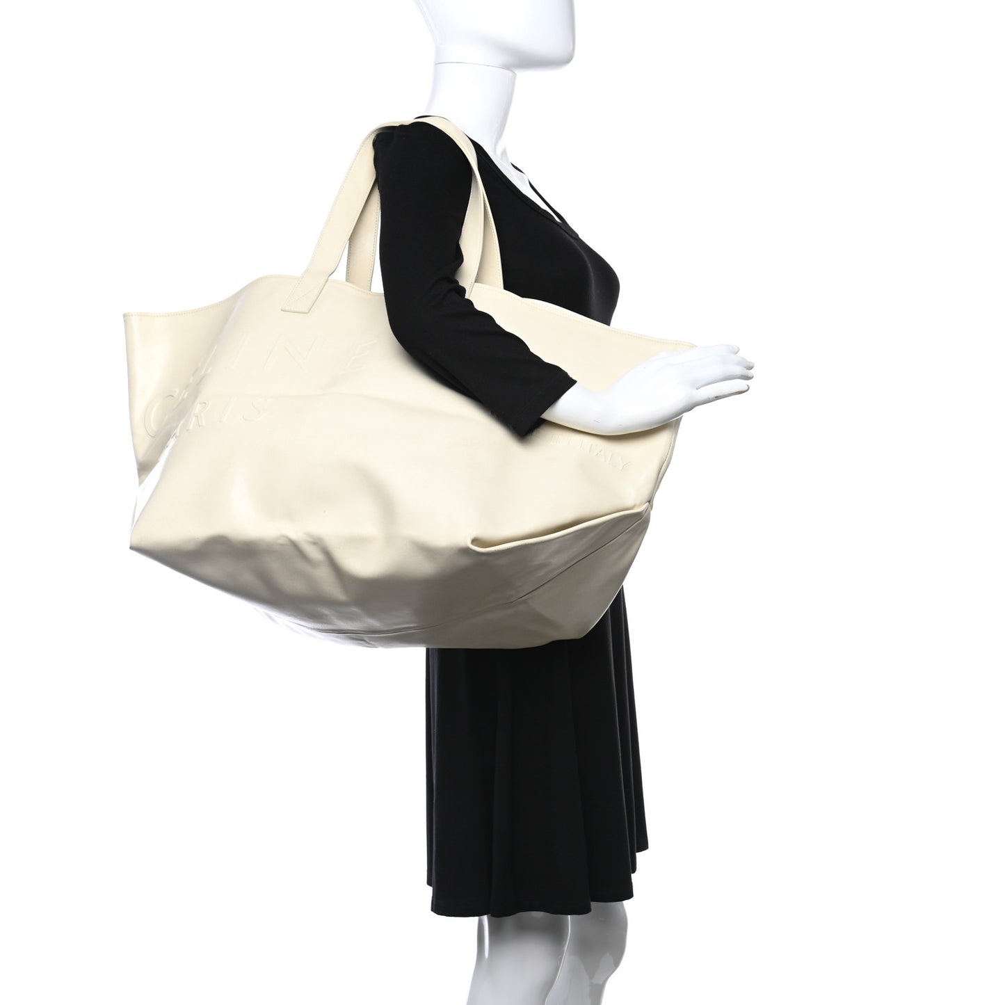 Calfskin Medium Made In Tote White