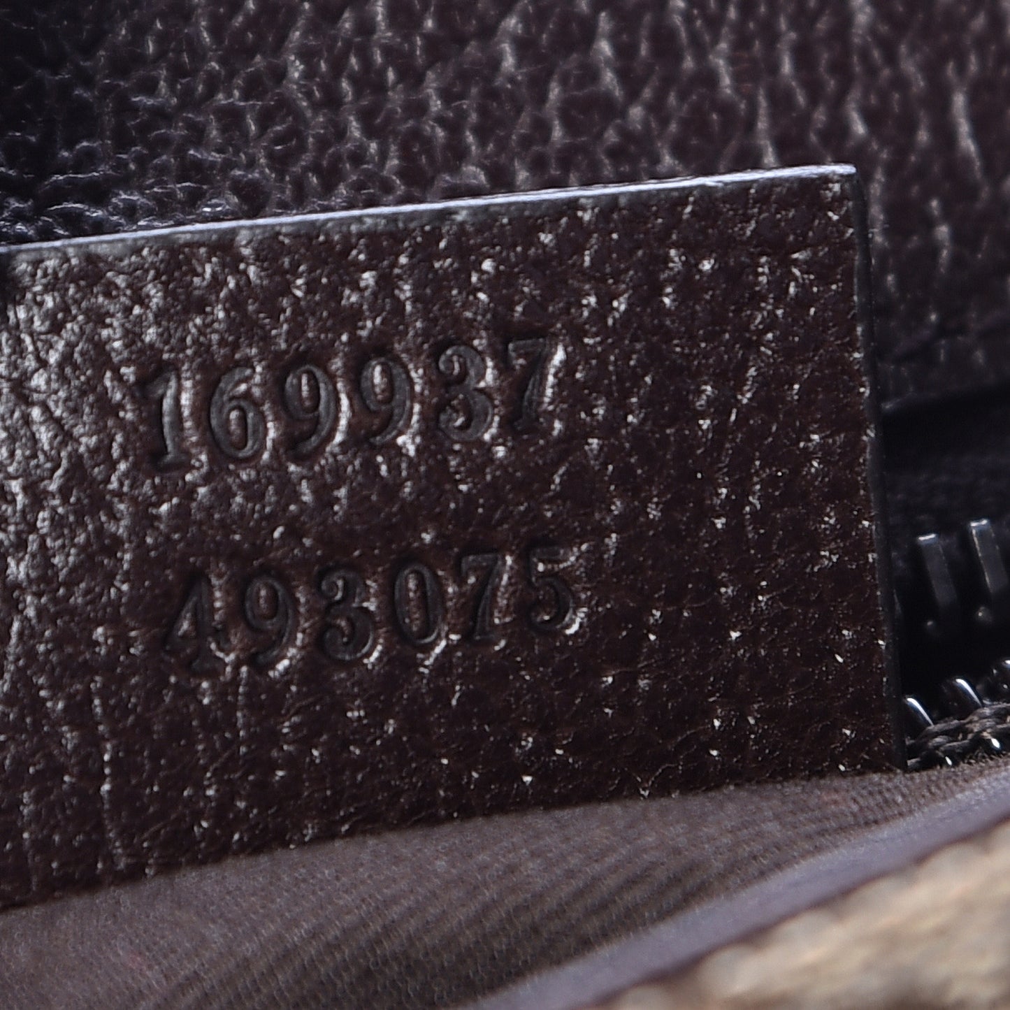 Monogram Web Medium Double Pocket Messenger Bag Dark Brown