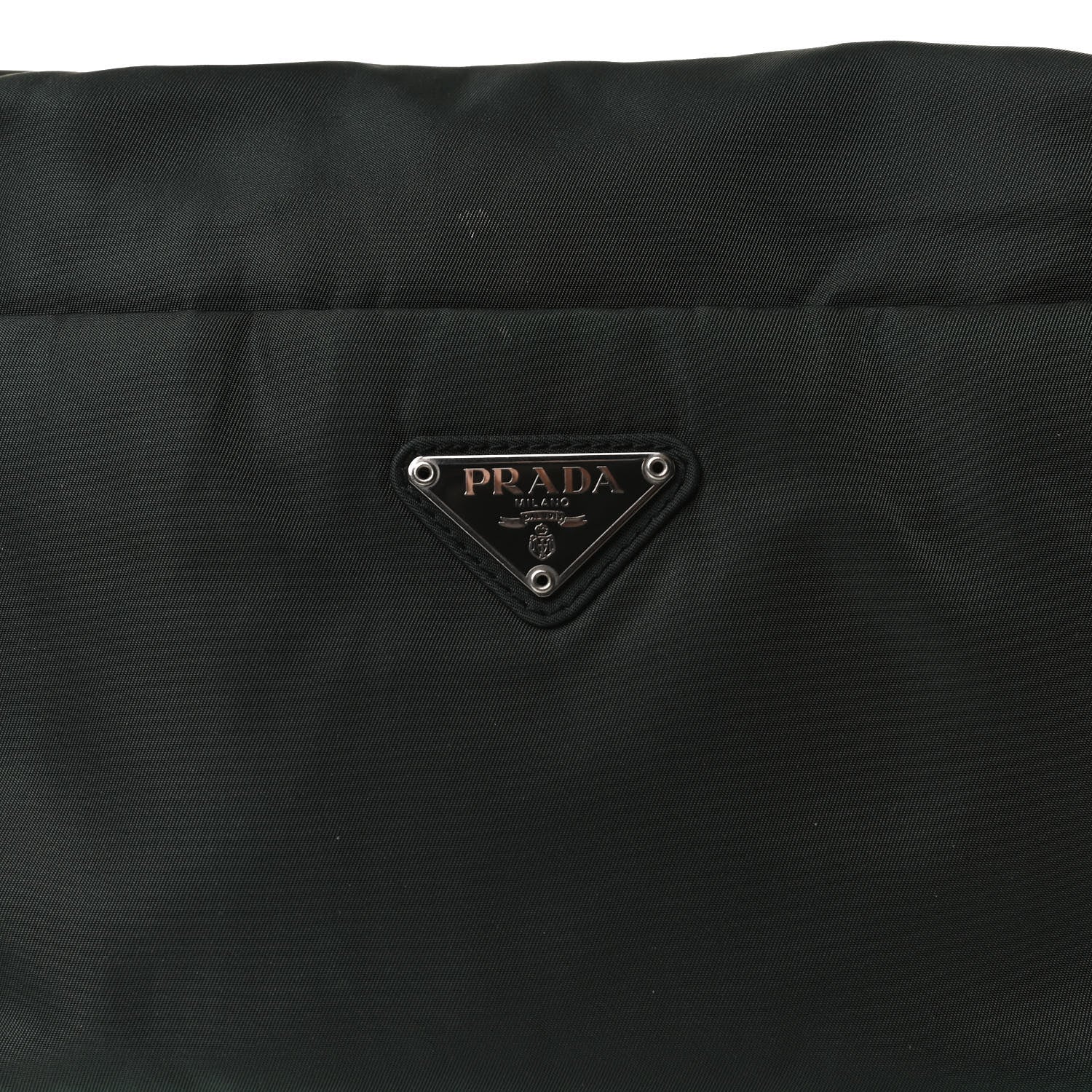 Prada Tessuto Nylon Shoulder Bag Antracite 15 of 15