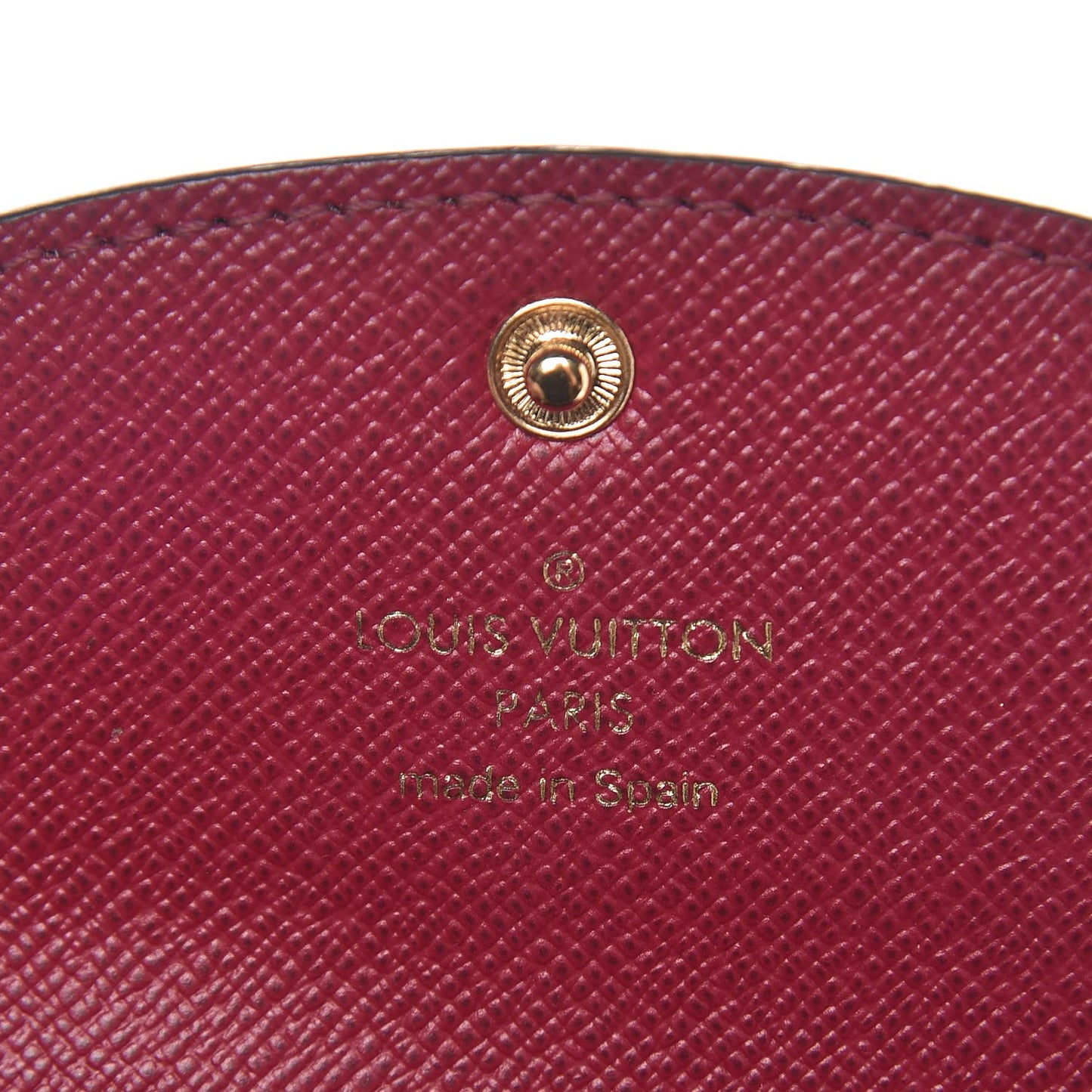Monogram Rosalie Coin Purse Fuchsia