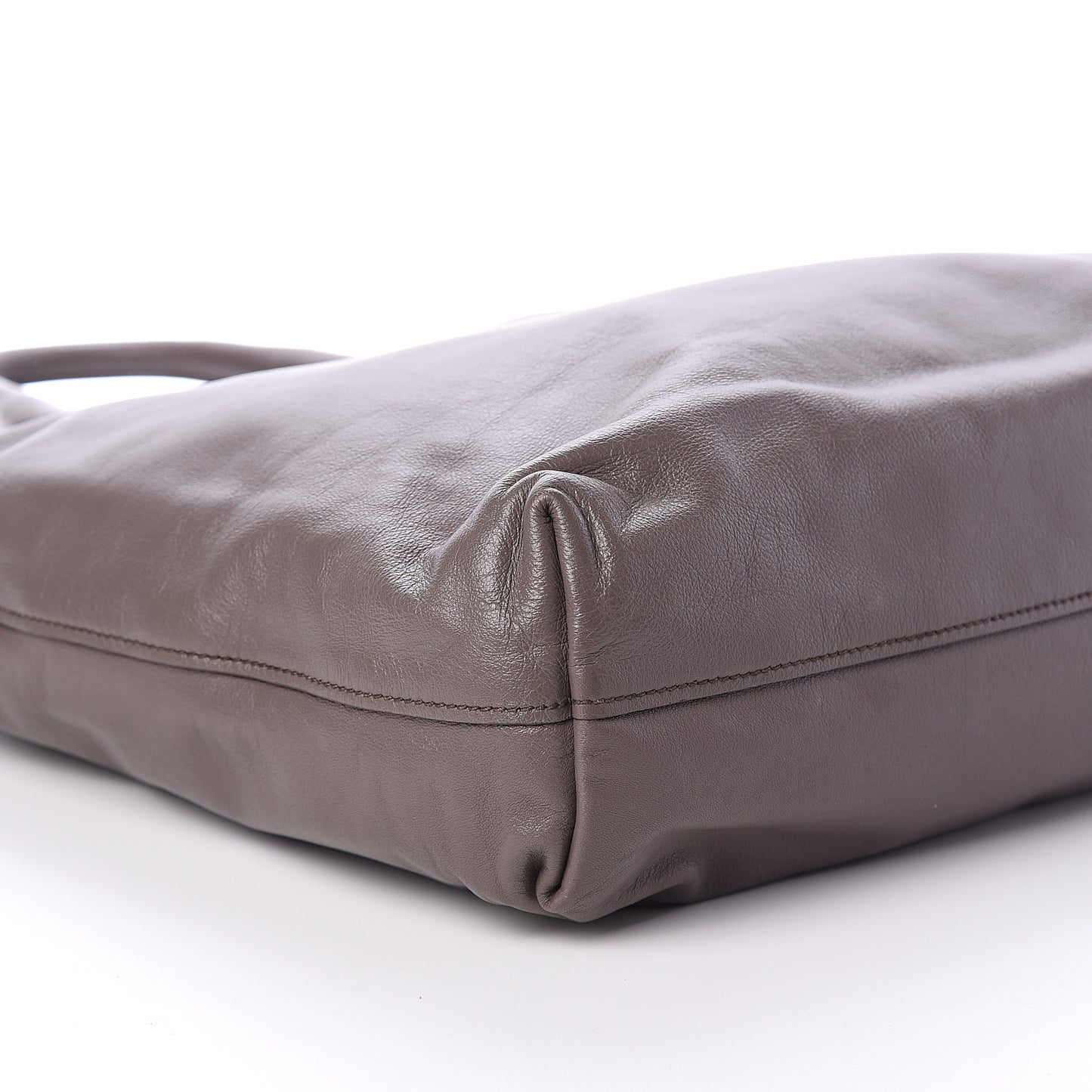 Soft Calf Shopping Tote Bambu