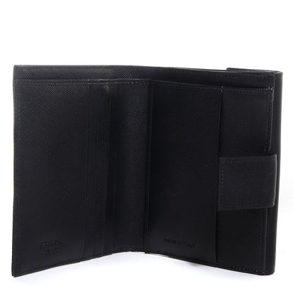 Prada Tessuto Nylon French Wallet Nero Black 8 of 12