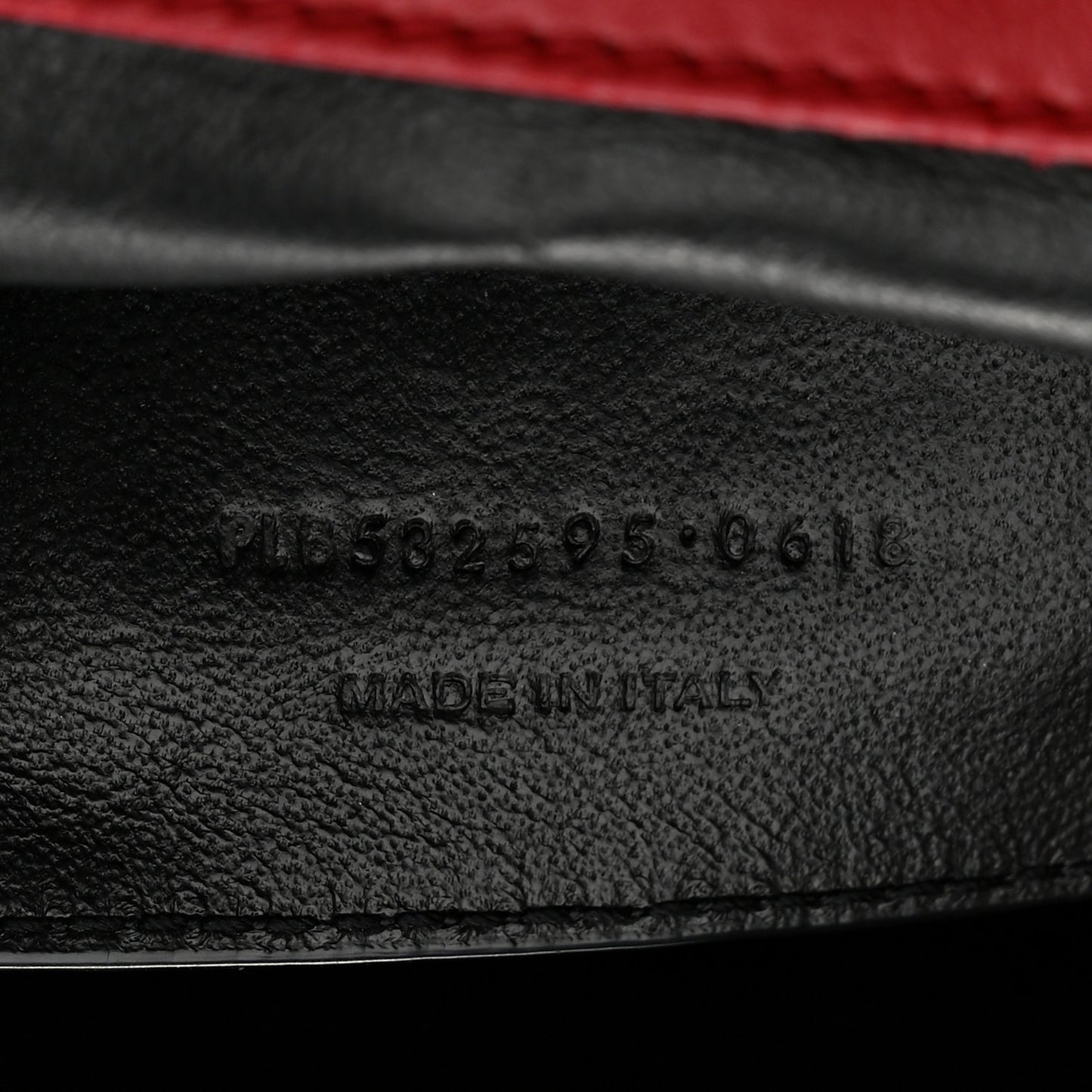 Lambskin Matelasse Monogram Large Vicky Chain Bag Rouge Eros